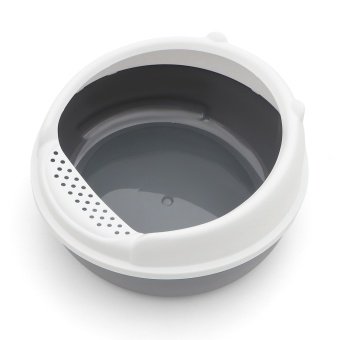 Туалет "НЮША" S с бортом, овальный 41*39*20см фото, цены, купить