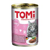 Tomi для взрослых кошек 400г Телятина