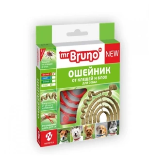 Ошейник противопаразитарный  Mr.Bruno для собак 75см (красный) фото, цены, купить