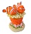 Грот "Рыбки-клоуны на анемоне" 7*6.5*9 (EBI-382) фото, цены, купить