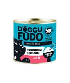 Doggufūdo консервы для собак говядина с рисом паштет 240г фото, цены, купить