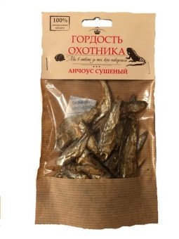Гордость Охотника Анчоус сушенный 30г фото, цены, купить
