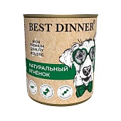 Best Dinner Premium Quality консервы с ягненком 340г для собак фото, цены, купить