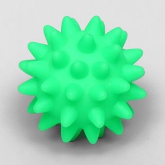 Мяч с шипами писч для собак, 6,5 см, зелёная   5059971 фото, цены, купить