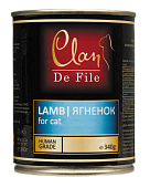 Clan De File консерва для кошек 100г Ягненок