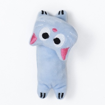Игрушка для кошек с кошачьей мятой "Киса", 11 см, голубая фото, цены, купить