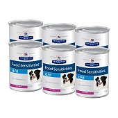 Hill's Prescription Diet z/d Food Sensitivities для собак при пищевой аллергии 370г фото, цены, купить