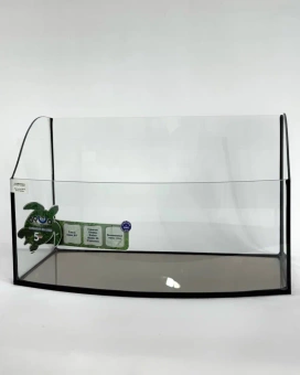 Террариум - черепашник Cariby-50, переднее стекло овальной формы фото, цены, купить