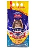 Сибирская Кошка "Супер PRESTIGE" Ароматизирован 5л +20% подарок (Силикагель+Минеральный) фото, цены, купить