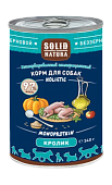 Solid Natura Holistic консервы для собак с кроликом 340г фото, цены, купить