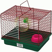 Клетка для грызунов "Джунгарик" с колесом и миской фото, цены, купить