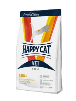Happy Cat VET Diet Renal для кошек при заболеваниях почек 1 кг фото, цены, купить