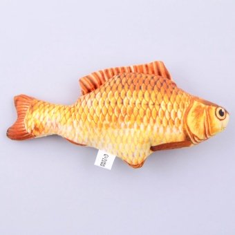 Игрушка для кошек с мятой «Сазан» из текстиля, 20 см фото, цены, купить