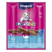 Палочки жевательные Vitakraft Stick MINI с лососем для кошек фото, цены, купить