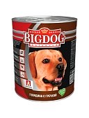 Зоогурман BIG DOG консервы говядина с гречкой 850г