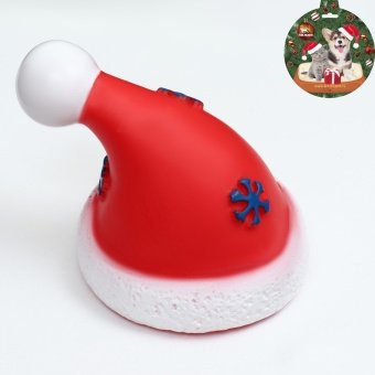 Игрушка "Новогодняя шапка" 7,5см  фото, цены, купить