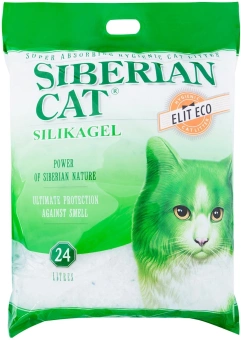 Наполнитель Сибирская Кошка "Elit Eco"24 л силикагель фото, цены, купить