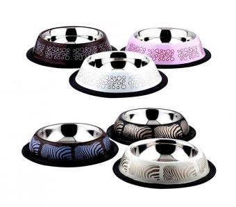 Миска DOGMAN металл №0 "зебра" и "леопард" 0,3л фото, цены, купить