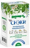 ЗООМИР "Снэки правильное пищеварение" лакомство для грызунов и кроликов с травами 100г фото