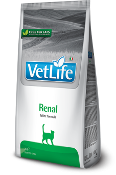Farmina VetLife Renal при заболевании почек у кошек 2кг фото, цены, купить