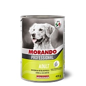 MORANDO PROFESSIONAL Консервы кусочки телятины с горохом для собак в соусе 405г фото, цены, купить