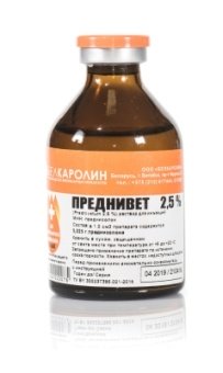 Преднивет 2,5% 50мл фото, цены, купить