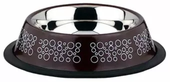 Миска DOGMAN на резинке №2 цветной дизайн "леопард" 0,71л фото, цены, купить