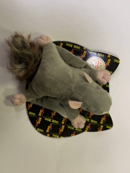 Белка-Летяга плюшевая 16*8см  фото, цены, купить