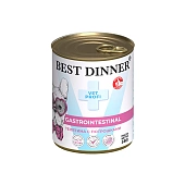 Best Dinner Exclusive Vet Profi консервы телятина с потрошками  при проблемах ЖКТ у собак 340г фото, цены, купить