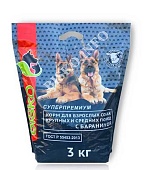 BISKO Супер Премиум корм для собак с бараниной 3 кг фото, цены, купить