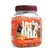 Little One Лакомство  Сушеная Морковь 200г для грызунов фото