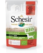 SCHESIR BIO пауч 85г с говядиной для собак