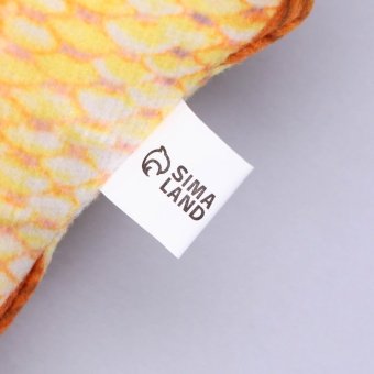 Игрушка для кошек с мятой «Сазан» из текстиля, 20 см фото, цены, купить