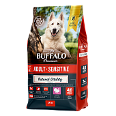 Mr.Buffalo ADULT M/L SENSITIVE с индейкой для собак средних и крупных пород 14 кг фото, цены, купить