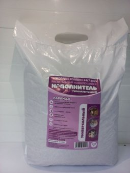 Наполнитель растительный комкующийся Лаванда 2,5кг фото, цены, купить