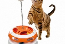 Интерактивная игрушка для кошек - развитие внимания и логики