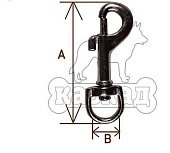 Карабин Каскад I А=54мм В=12мм фото, цены, купить