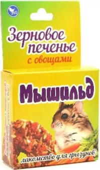 Зерновое печенье с овощами "Мышильд" 40гр  фото, цены, купить