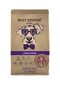 Best Dinner Holistic при аллергии и чувств. пищеварении для крупных и средних ягненок,базилик 3кг  фото, цены, купить