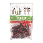 TiTBiT Колбаски Венгерские лакомство для собак (Новогодняя коллекция) 80 г 022924