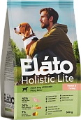 ELATO Holistic Lite Adult Dog All Breeds Rabbit &Turkey для привередлевых собак кролик, индейка 500г фото, цены, купить