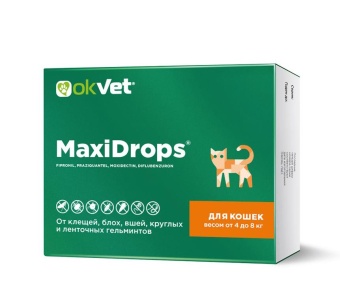 МаксиДропс для кошек 4-8кг фото, цены, купить