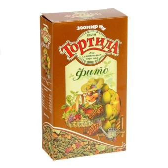 ТОРТИЛА "Фито"- корм для сухопутных черепах 170 г фото, цены, купить