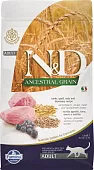 Farmina N&D LowGrain ADULT Lamb&Blueberry для кошек ягненок. черника 5кг фото, цены, купить