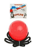 DogLike мяч  с лентой 8см средний  Красный фото, цены, купить