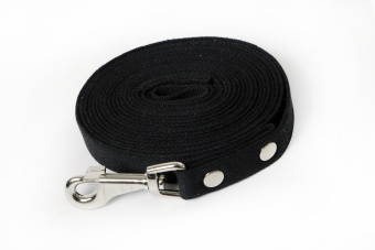 Брезент Поводок  20мм10м  карабин ЧЕРНЫЙ фото, цены, купить