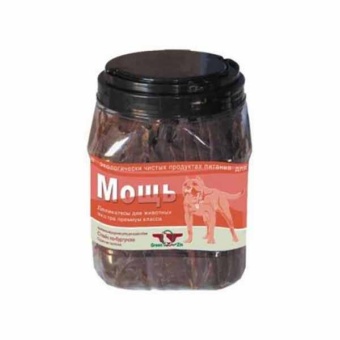 Green Qzin МОЩЬ Юниор Сушеное телячье мясо 750г (банка) фото, цены, купить