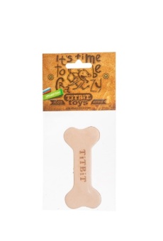 TiTBiT Toys косточка из кожи 10см фото, цены, купить