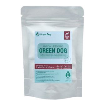 GREEN DOG для собак средних и крупных пород с ягнёнком 1,8кг фото, цены, купить