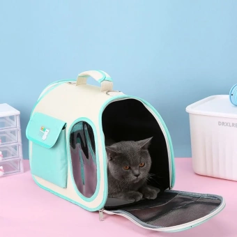 Сумка-переноска 45*26*23см с окном ПРЕМИУМ  фото, цены, купить